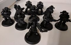 Tactical Squad with H.Bolter, Plasma Gun, Sergeant with Artificer Armour, Plasma Pistol, Power Sword