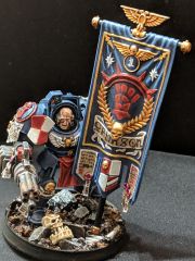 Crimson Fists Standard 1