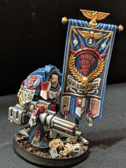 Crimson Fists Standard 3
