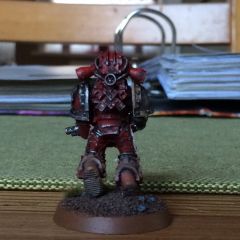 First finished Marine, Back