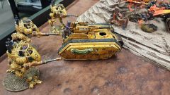 Autocannon Sentinels And Salamander Outflank