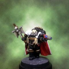 Chaplain in relic armour