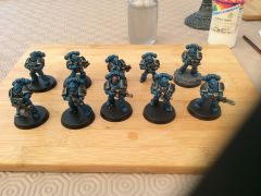 Alpha Legion veteran tac squad