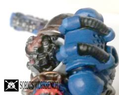 Horus Heresy World Eater Narak Head detail