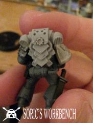 Imperial Fist Deathwatch Conversion stage 2 Rear