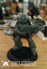 Imperial Fist Deathwatch Conversion stage 2 Front