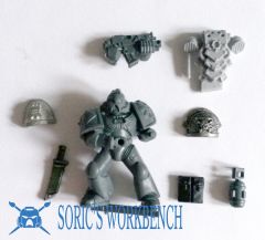 Imperial Fist Deathwatch Conversion bits