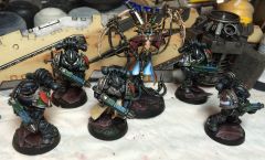 Magos Domina Ephary and Dark Angel Support Squad