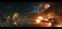 shield Of baal  tyranids Vs flesh tearers By agnidevi d8bjhuo