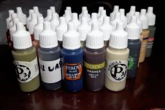 Final batch of paints in droppers - woot!