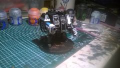 Iron Hands venerable dreadnought finished