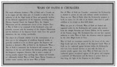 War Of Faith Vs Crusade