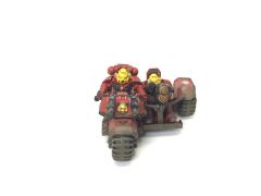 Blood Angels Melta Attack Bike