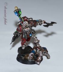 Gahlan Surlak. Master Apothecary of the World eaters Legion