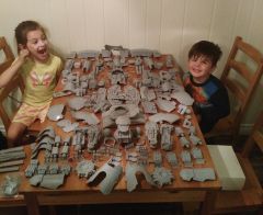 Kids and Warlord Parts
