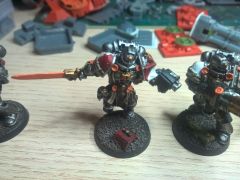 Grey knights sergeant and incinerator