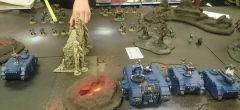 Enemy Predator and Razorback destroyed Tigurius orders a full advance