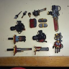 Death Company (ne House Cadmus) Knight Weapons and Accessories