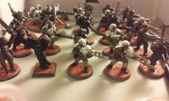 Martian troops