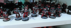 Snapshot of some of the army painted thus far
