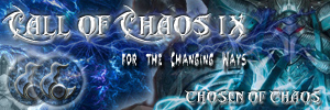 Call of Chaos 9 Badge for adding to signature (Not Mine)