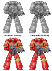 Shading compare