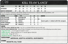 Kill Team Lance