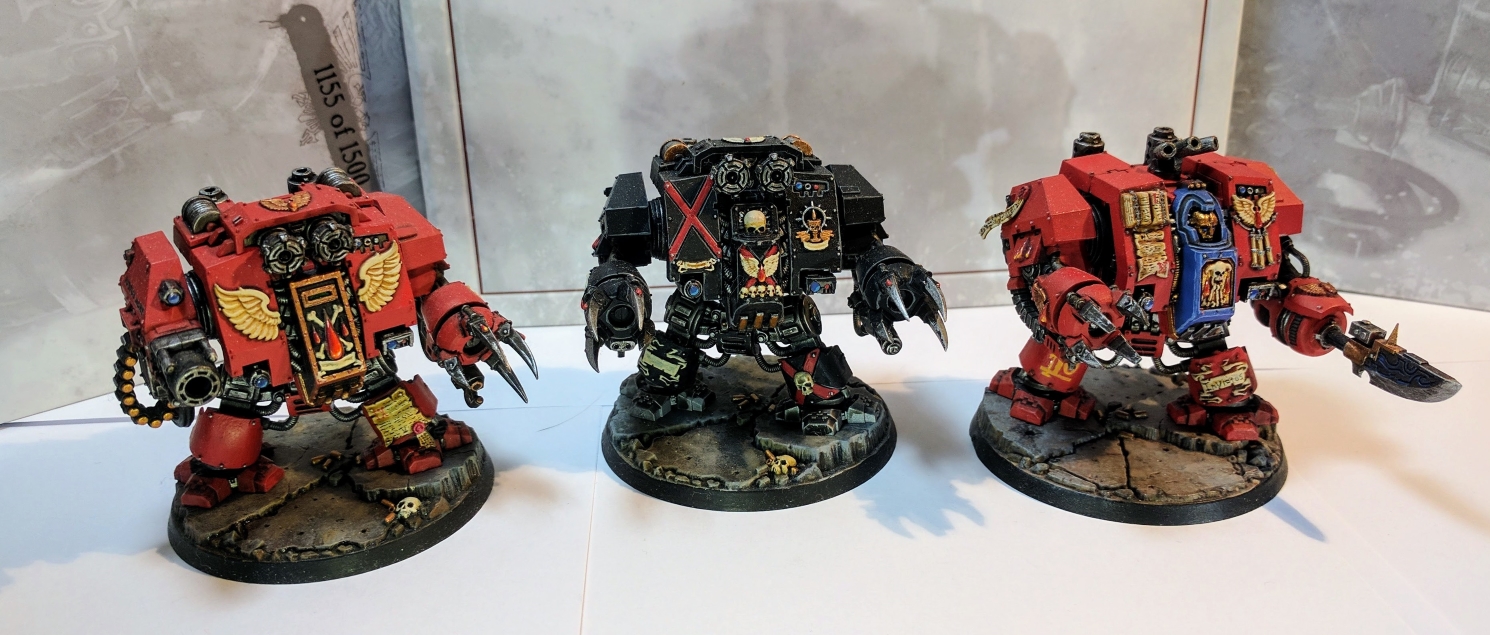 Blood Angels Dreadnoughts