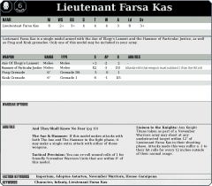 Lt Farsa Kas