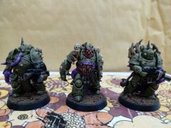 First 3 Plague Marines front