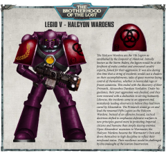 Halcyon Warriors Legio V Card