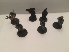 Rocket Launcher Comms Officer And Three Sergeants