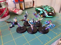 harlequin troupe