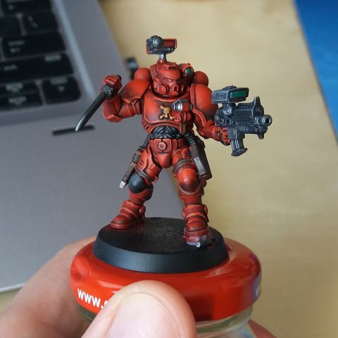 Lav et navn Ja Picket Painting Flesh Tearers - + BLOOD ANGELS + - The Bolter and Chainsword