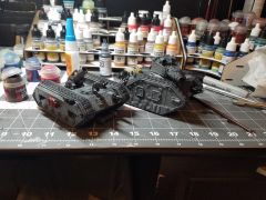 Tanks Completed - Pre Decals