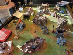30. The Board during Custodes Movement Turn 2