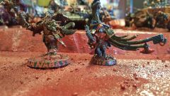 Chaos Lord Barnabas the Butcher and Warpsmith Hoth