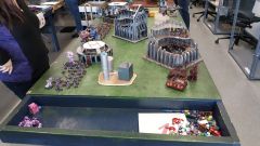 1 Slaanesh And World Eaters Night Lords face Off