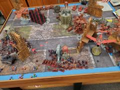 22. Board during Ork T1 Movement