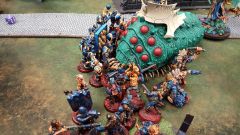 January Vs Eldar Night Lords Charge Wave Serpent