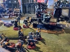 8. Harbingers In Melee with Ork Vehicle
