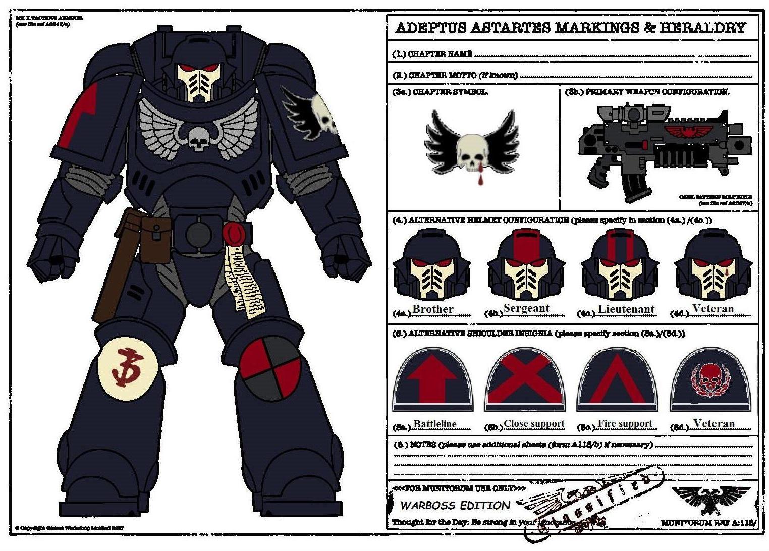 Primaris Chapter - The Bolter and Chainsword