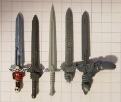 Sword comparison shot
