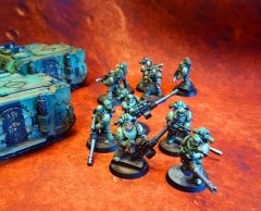 65th Autocannon and flamer squads
