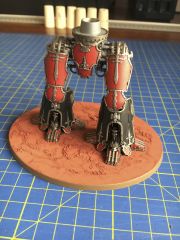 Completed Warlord legs - front
