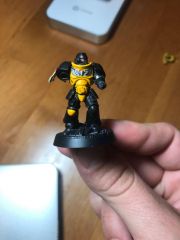 Test Scythe of the Emperor - First model I've painted in a decade