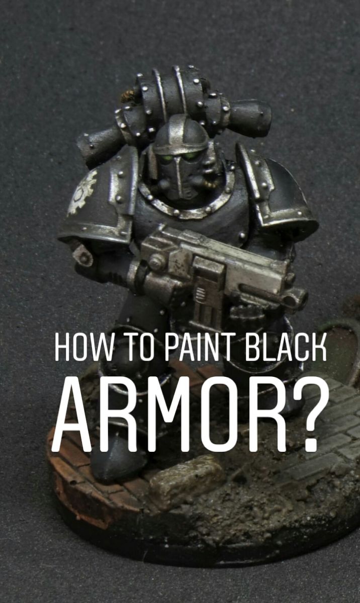 A basic tutorial for a good black armor. I prime black, then go over any  areas that are to go black with the craft paint. Using Stormvermin Fur, I  do a chunky