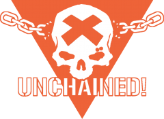 Unchained Logo orange