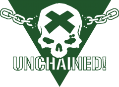 Unchained Logo green