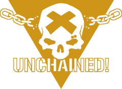Unchained Logo yellow